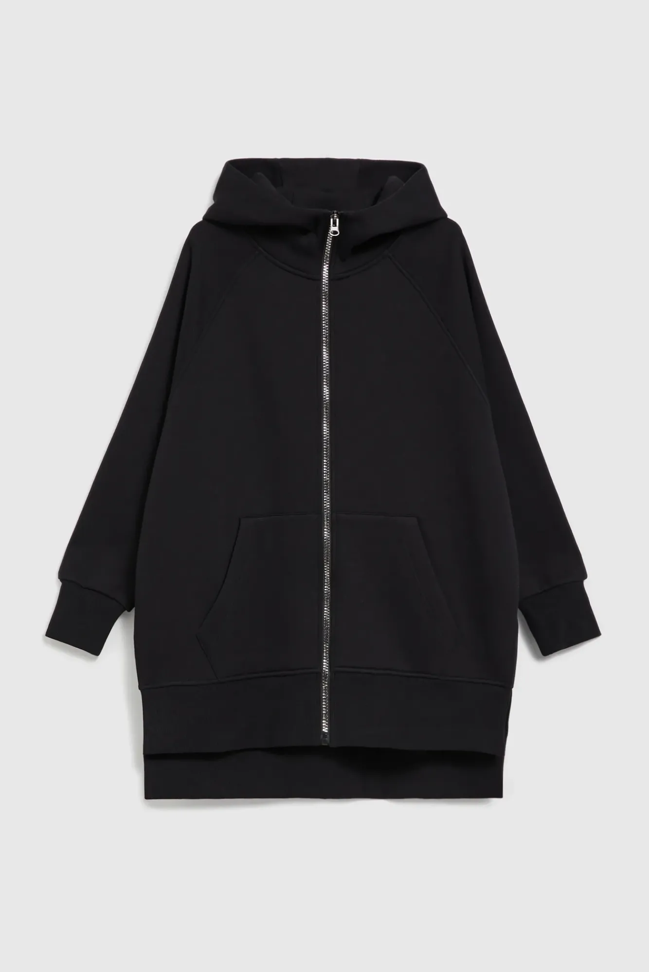 Bluzy Zimowe|Bluzy Damskie Sportowe>Moodo Bluza oversize z kapturem czarna