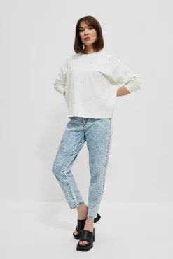 Bluzy Damskie Białe|Bluzy Zimowe><noscript><img data-lazyloaded=