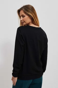 Bluzy Damskie Czarne|Bluzy Zimowe><noscript><img data-lazyloaded=