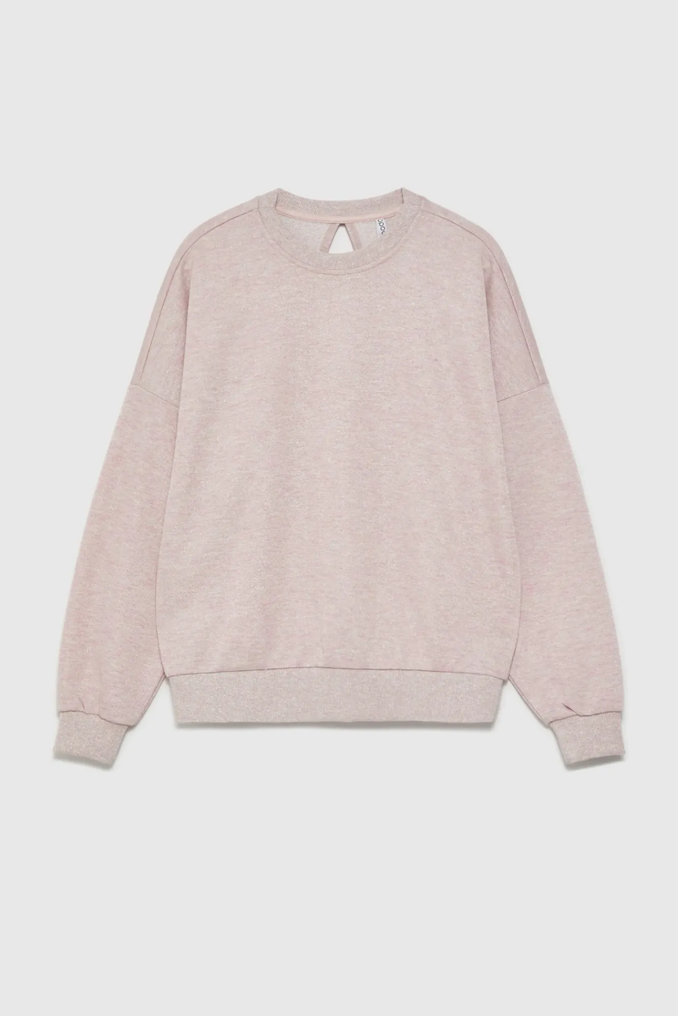 Bluzy Damskie Sportowe|Bluzy Damskie Krótkie>Moodo Bluza z odkrytymi plecami różowa