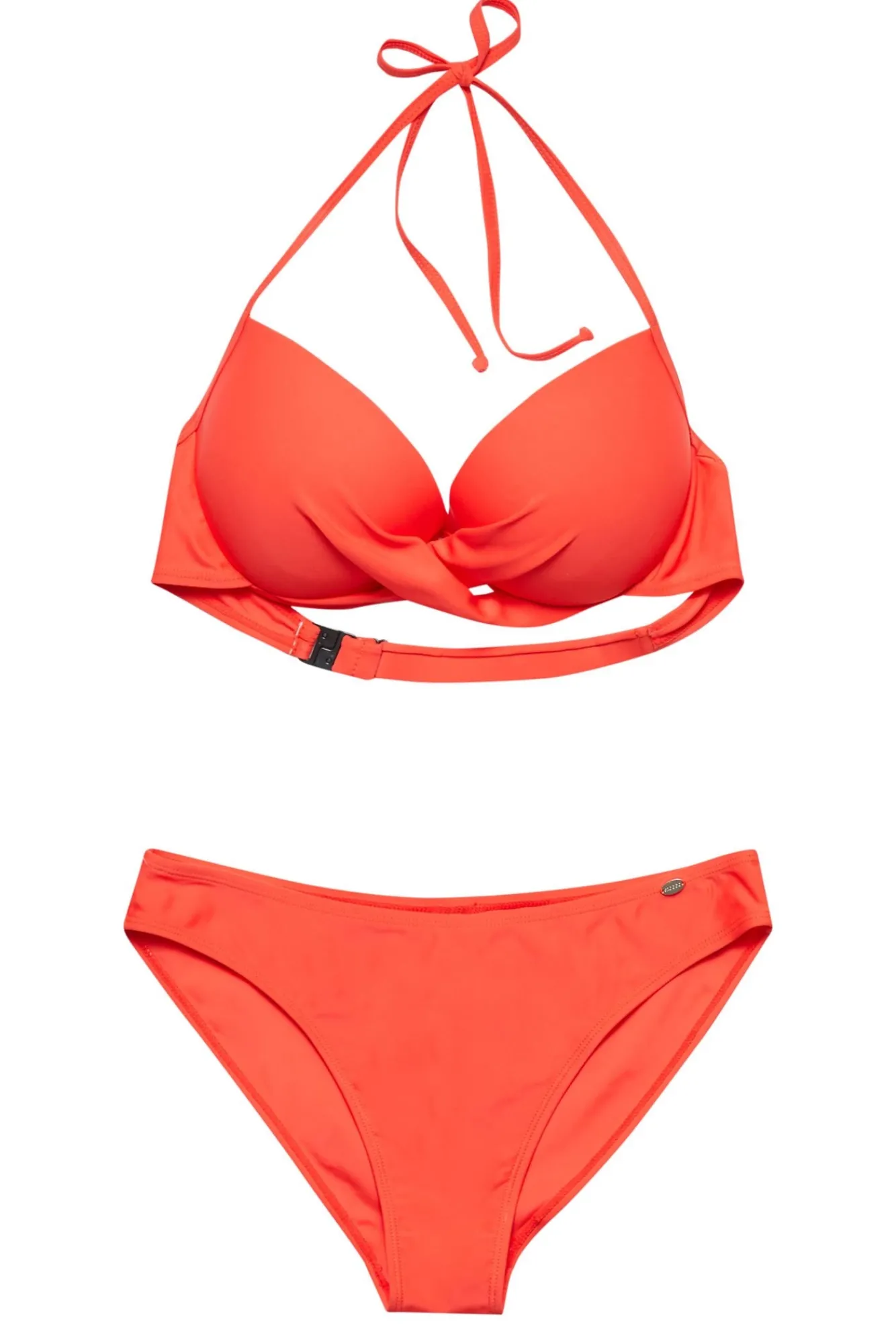 Stroje Kąpielowe Bikini|Stroje Kąpielowe Dwuczęściowe>Moodo Dół od bikini koralowy