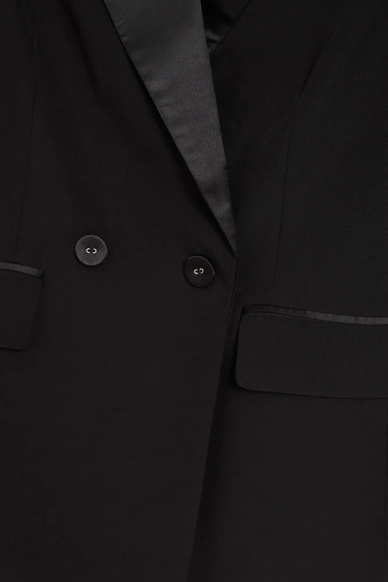 Marynarki Damskie Czarne|Eleganckie Marynarki Damskie>Moodo Elegancka marynarka z ozdobnymi klapami czarna