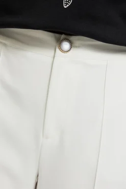 Spodnie Białe|Spodnie Na Lato>Moodo Eleganckie spodnie w kant białe