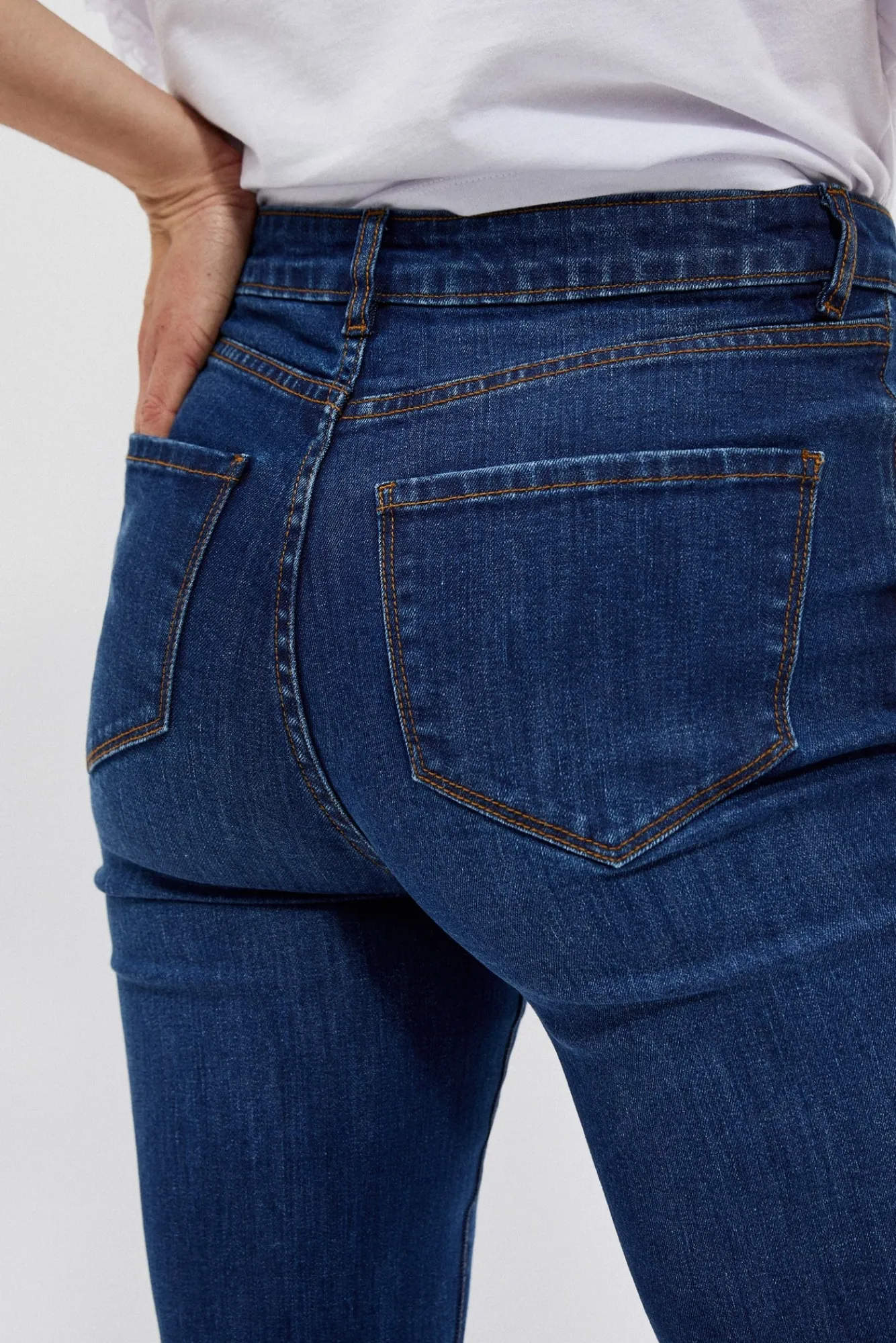 Jeansy Dzwony|Jeansy Z Wysokim Stanem>Moodo Jeansy bootcut