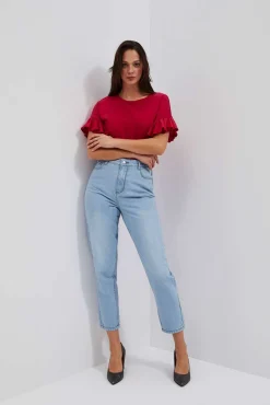 Jeansy Mom Fit|Jeansy Z Wysokim Stanem><noscript><img data-lazyloaded=