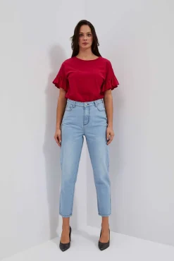Jeansy Mom Fit|Jeansy Z Wysokim Stanem><noscript><img data-lazyloaded=