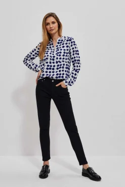 Jeansy Rurki|Jeansy Push Up>Moodo Jeansy push up grafitowe