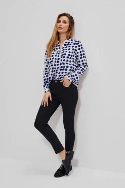 Jeansy Rurki|Jeansy Push Up>Moodo Jeansy push up grafitowe