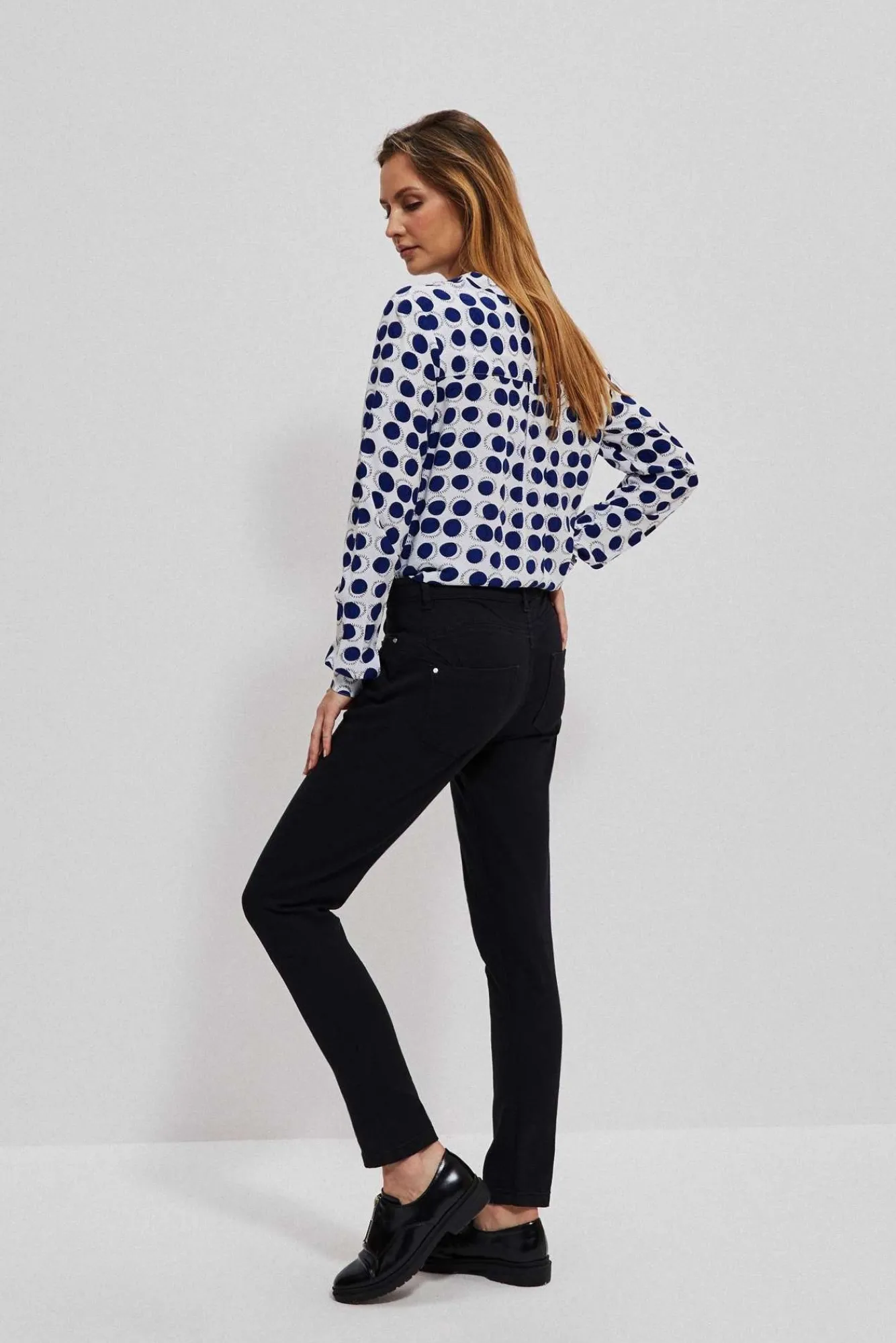 Jeansy Rurki|Jeansy Push Up>Moodo Jeansy push up grafitowe