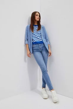 Jeansy Rurki|Jeansy Skinny>Moodo Jeansy rurki niebieskie