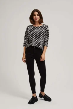 Jeansy Rurki|Jeansy Push Up>Moodo Jeansy rurki z efektem push up czarne