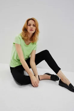 Jeansy Rurki|Jeansy Skinny>Moodo Jeansy skinny medium waist czarne