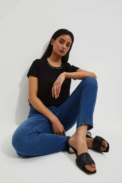 Jeansy Rurki|Jeansy Push Up>Moodo Jeansy skinny push up ciemnoniebieskie