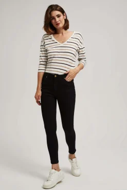 Jeansy Skinny>Moodo Jeansy skinny push up czarne