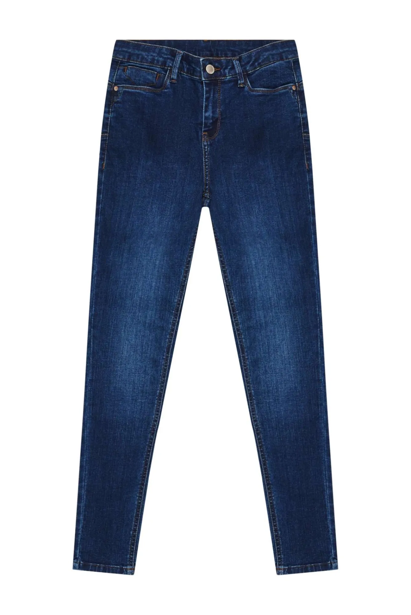 Jeansy Rurki|Jeansy Skinny>Moodo Jeansy skinny push up granatowe