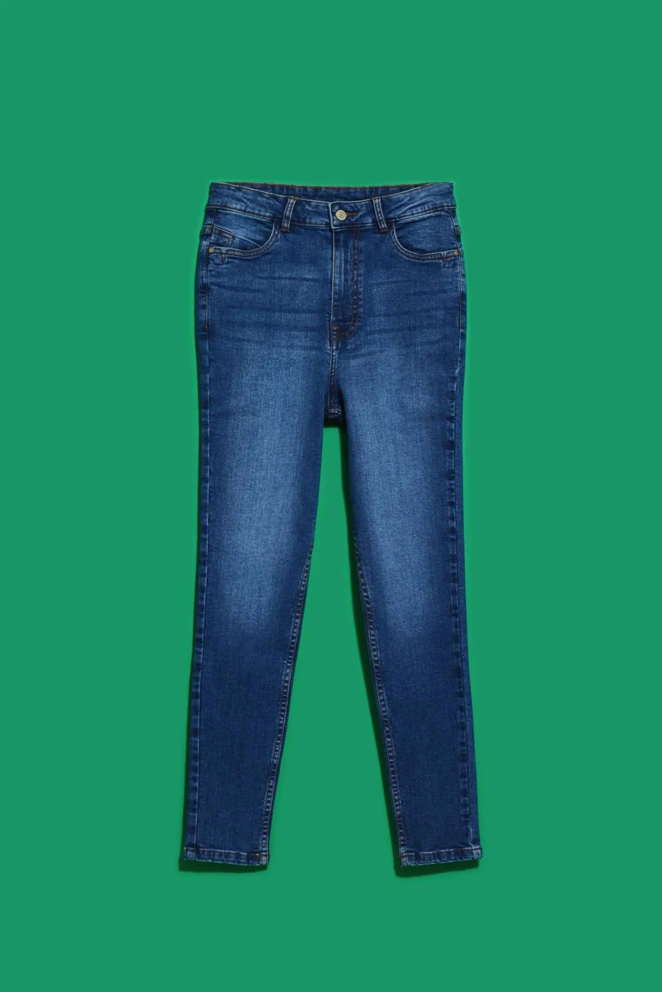 Jeansy Rurki|Jeansy Skinny>Moodo Jeansy skinny z wysokim stanem