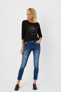 Jeansy Proste|Jeansy Regular Fit>Moodo Jeansy typu straight leg
