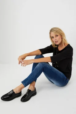 Jeansy Proste|Jeansy Regular Fit>Moodo Jeansy typu straight leg