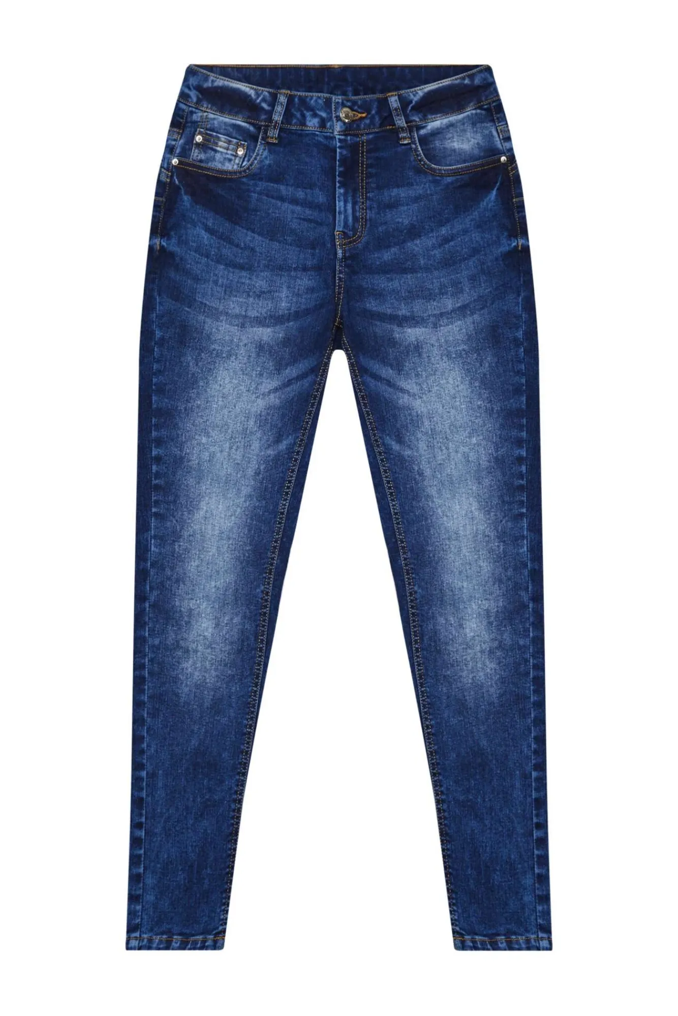Jeansy Proste|Jeansy Regular Fit>Moodo Jeansy typu straight leg