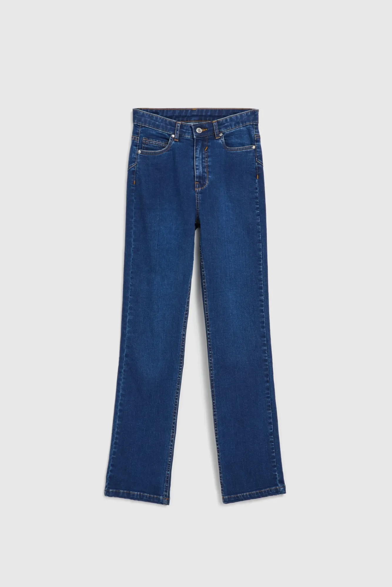 Jeansy Proste|Jeansy Regular Fit>Moodo Jeansy z prostą nogawką niebieskie