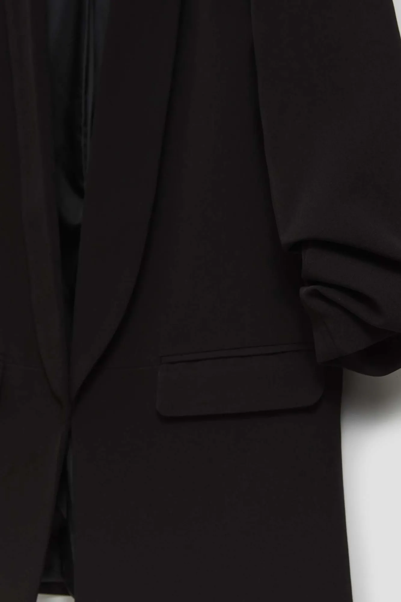 Marynarki Damskie Czarne|Eleganckie Marynarki Damskie>Moodo Marynarka z rękawami 3/4