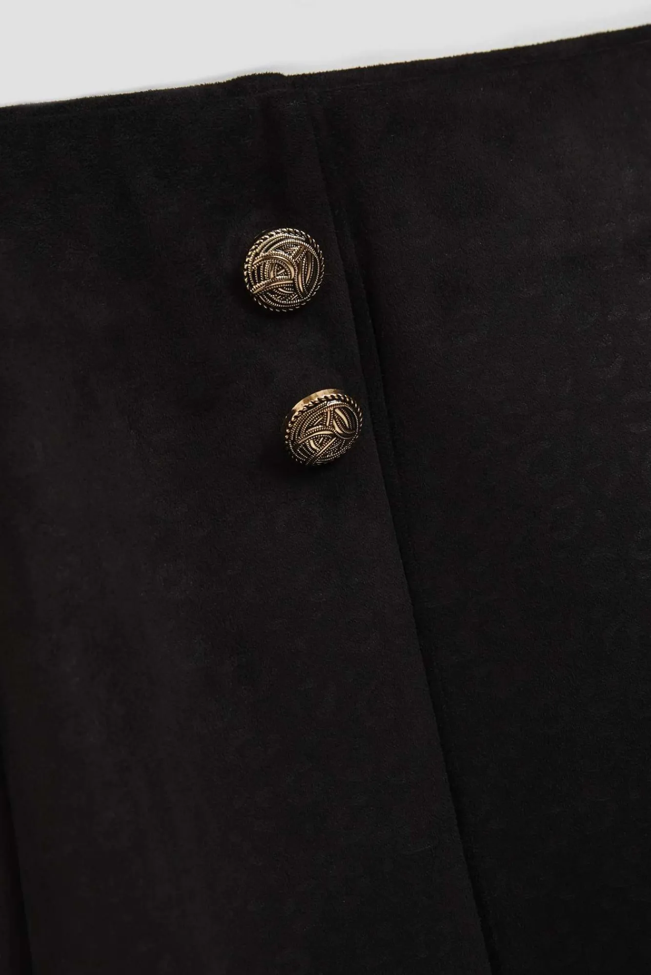 Spódnice Jesienne|Spódnice Eleganckie>Moodo Ołówkowa spódnica z ozdobnymi guzikami