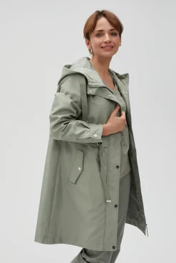 Kurtki Z Kapturem|Kurtki Oversize>Moodo Parka z katurem oliwkowa