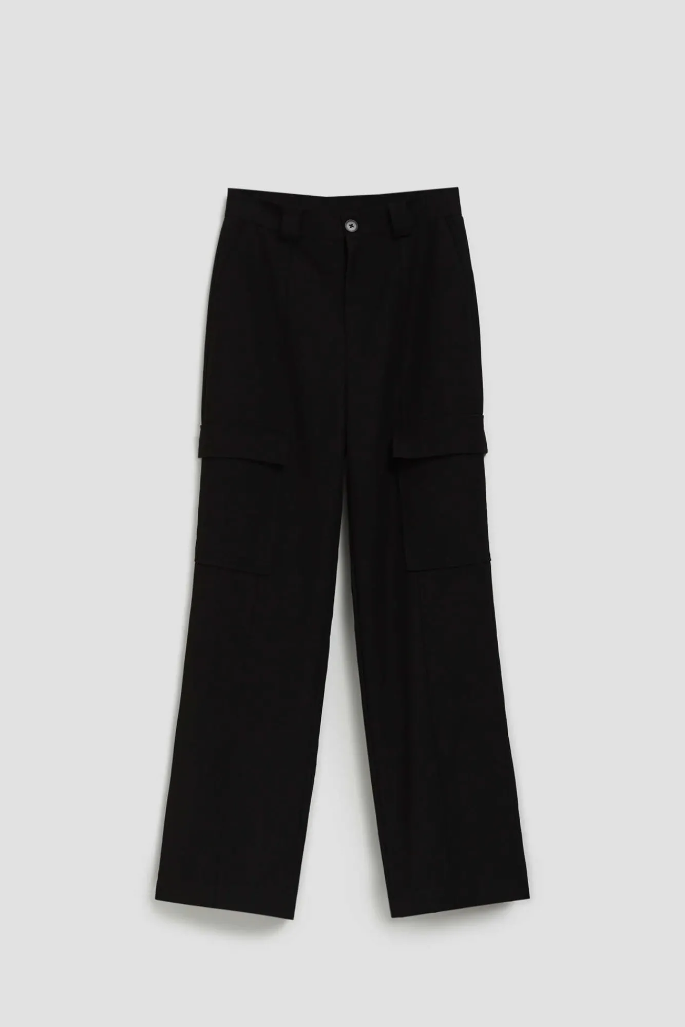 Spodnie Czarne|Spodnie Eleganckie>Moodo Spodnie cargo