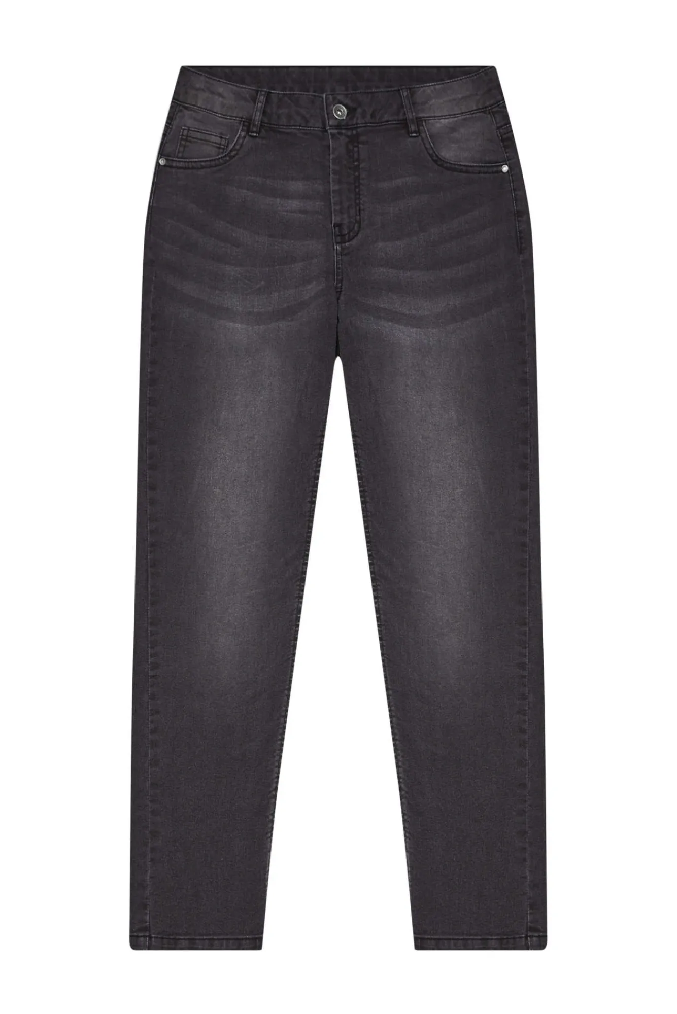 Jeansy Proste|Jeansy Regular Fit>Moodo Spodnie jeansowe 7/8