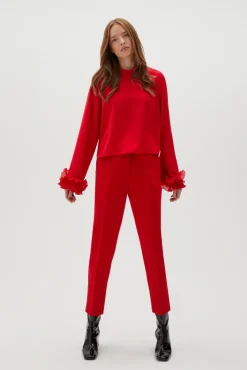 Spodnie Eleganckie|Spodnie Z Wysokim Stanem><noscript><img data-lazyloaded=