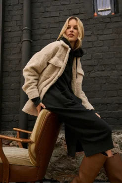 Sukienki Na Co Dzień|Sukienki Z Długim Rękawem>Moodo Sukienka bluza oversize