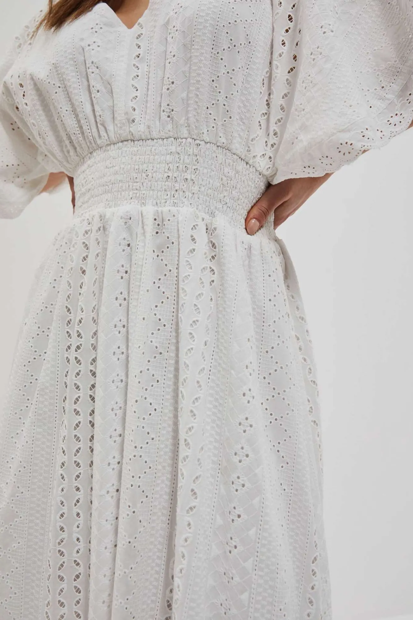 Sukienki Letnie|Sukienki 3/4 Rękaw>Moodo Sukienka boho