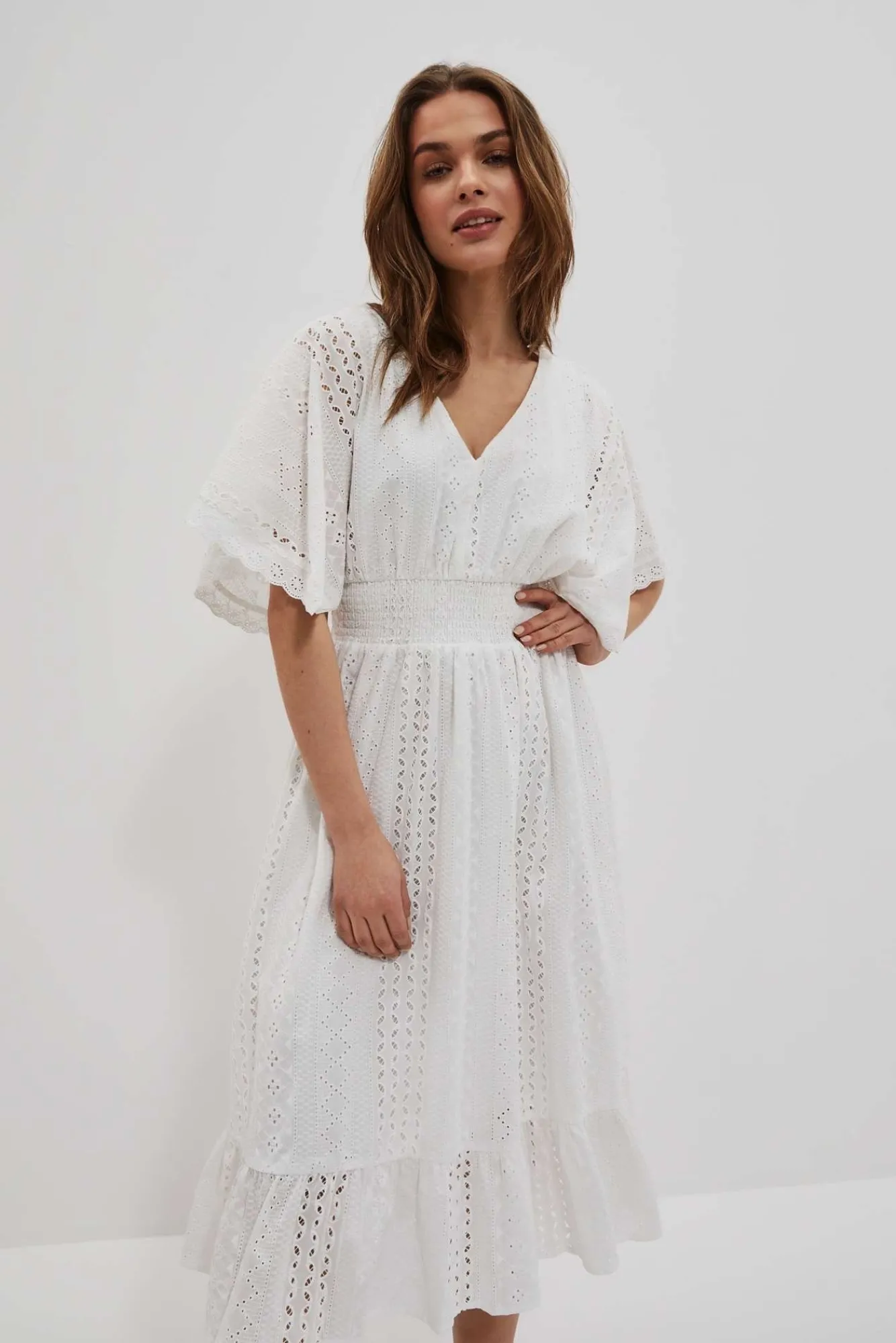Sukienki Letnie|Sukienki 3/4 Rękaw>Moodo Sukienka boho