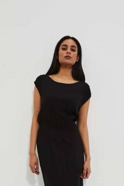 Sukienki Letnie|Sukienki Czarne>Moodo Sukienka maxi z odkrytymi plecami