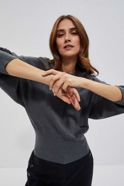 Swetry Zimowe|Swetry Casual>Moodo Sweter nietoperz