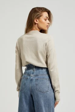 Swetry Beżowe|Swetry Casual><noscript><img data-lazyloaded=